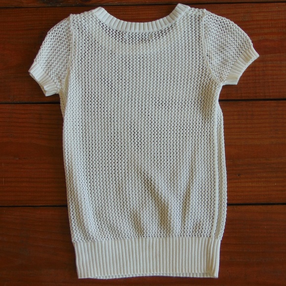 White Mesh Top - Picture 2 of 3